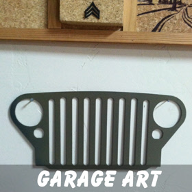 Off Road Garage Art