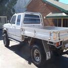 Australia - Custom Ford truck wth Harsh Terrain high steer components 